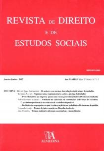 Revista De Direito e De Estudos Sociais